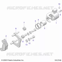BRAKES, PINZA TRASERA
