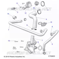 MOTOR, WATERPUMP AND BYPASS