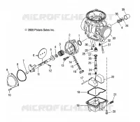MOTOR, CARBURADOR, LOWER