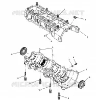 CAJA DEL CIGÜEÑAL XLT TOURING 0963357 and EUROPEAN XLT TOURING E963357 (4931923192C007)