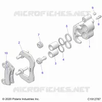 BRAKES, PINZA TRASERA