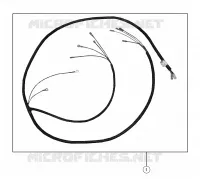 EUROPEAN COMPONENTS, mazo de cables, TAIL LIGHT