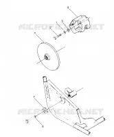 RIGHT HAND GEARCASE   FRENO MOUNTING   1988 2X4 UPDATE