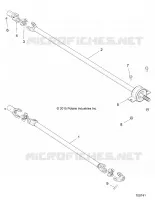 TREN, FRONT AND REAR PROP SHAFT