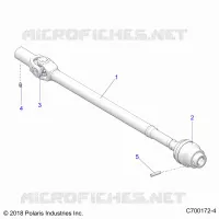 TREN, FRONT PROP SHAFT