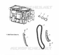 la cadena de levas and TENSIONERS