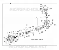 TREN, FRONT GEARCASE INTERNALS