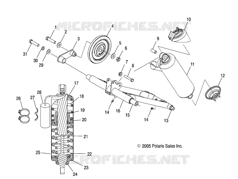 TRASERO ARM PAR (M-10)