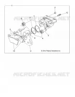 BRAKES, PINZA FRENO DELANTERA (BUILT 1/25/16 AND AFTER)