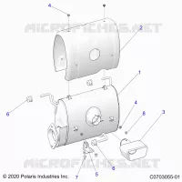ENGINE, SISTEMA DE ESCAPE, SILENCER AND RELATED