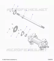 DRIVE TRAIN, JACKSHAFT AND EJE DE TRANSMISIÃ“N