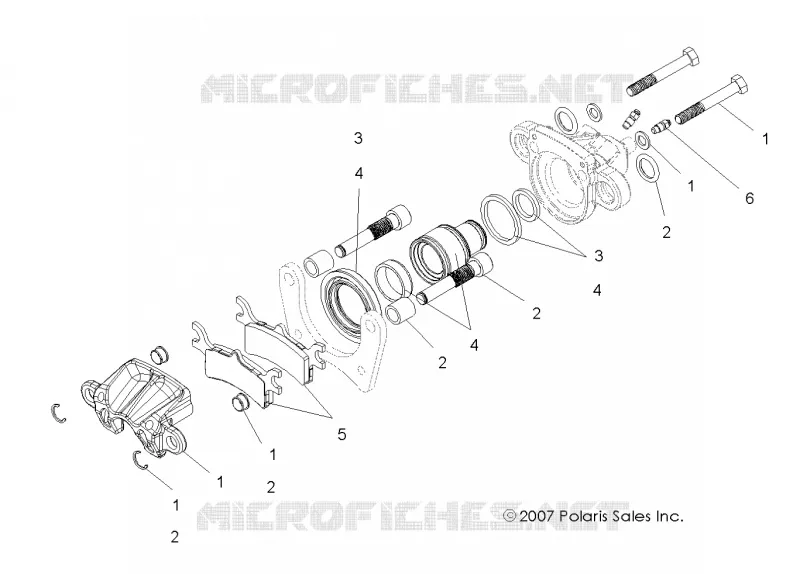FRENO TRASERO CALIPER