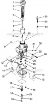 CARBURADOR XLT LTD SP 0973776 (4940074007C008)
