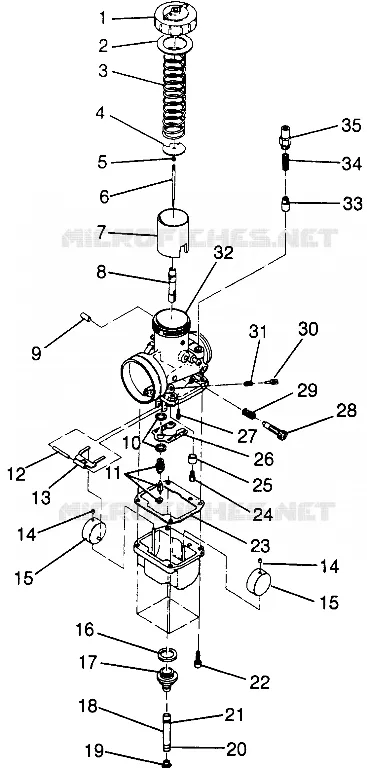 CARBURADOR XLT LTD SP 0973776 (4940074007C008)