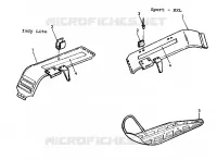 protección del embrague ASSEMBLY/ESQUÍ WELDMENT Swedish Snowmobiles (4922482248011A)