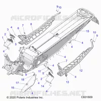 CHASSIS, PROTECCIÃ³N DEL EMBRAGUE, FOOTRESTS, AND RUNNINGBOARDS