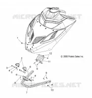 CAPUCHA MOUNTING AND FRONT PARACHOQUES