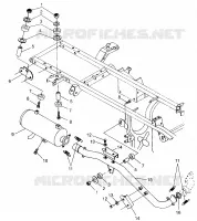 SISTEMA DE ESCAPE  SPORTSMAN 500 W97CH50A (4939993999A014)