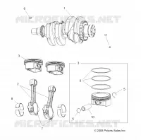 MOTOR, CIGUEÑAL AND PISTÓN