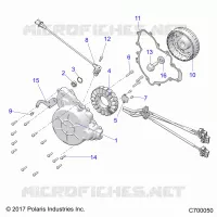 ENGINE, STATOR AND FLYRUEDA