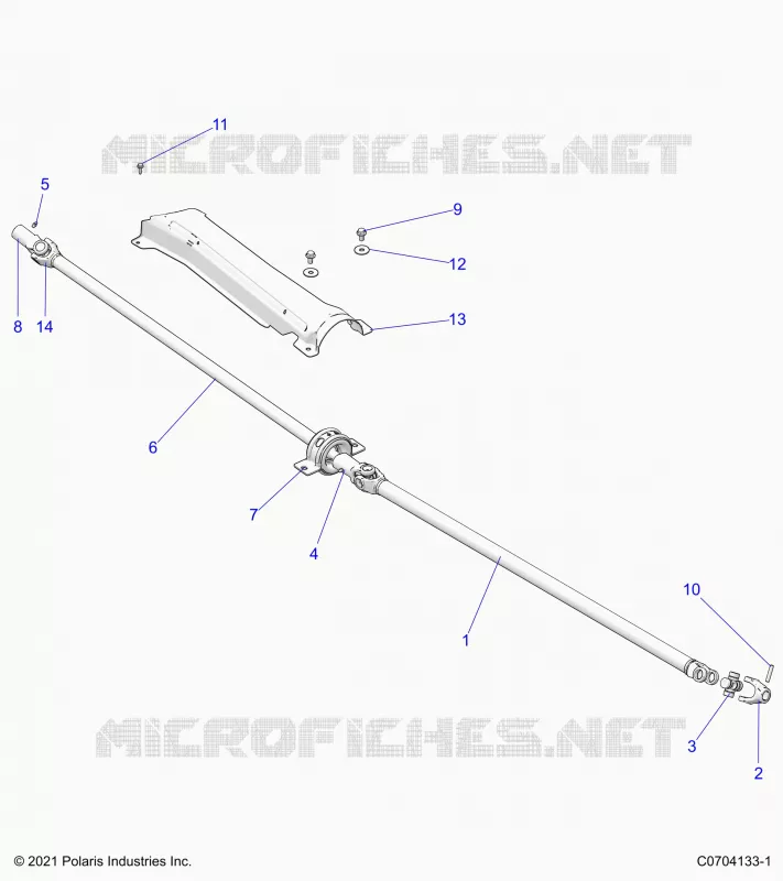 TREN, PROP SHAFT
