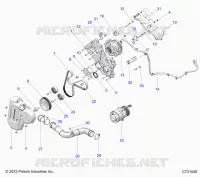 ENGINE, ALTERNADOR
