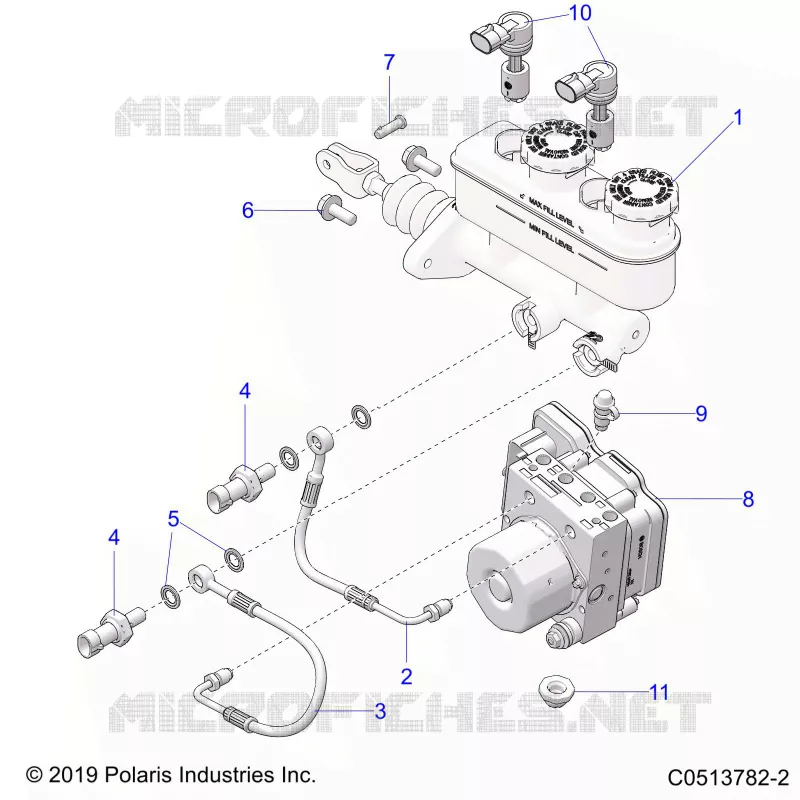 BRAKES, CILINDRO MAESTRO AND ABS MODULE
