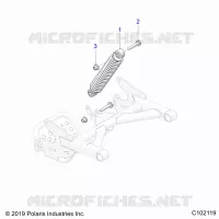 SUSPENSION TRASERA SHOCK