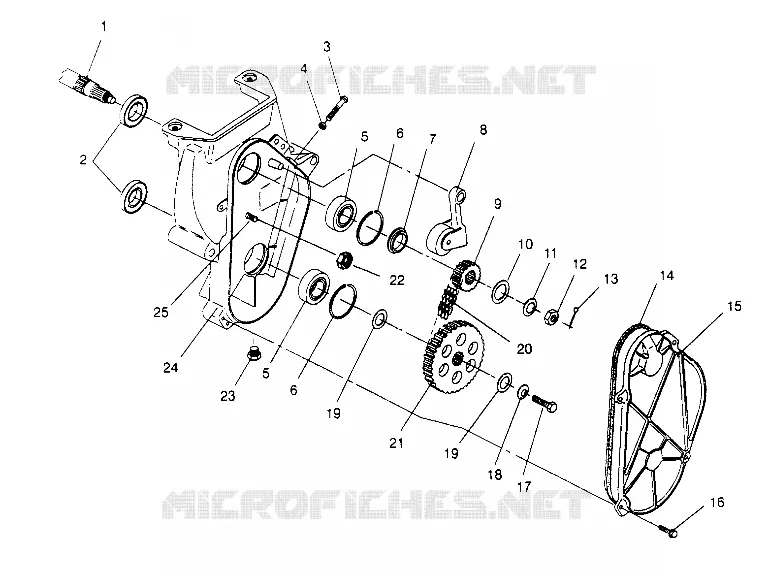 CADENACASE ASSEMBLY LITE GT 0953133 AND  EUROPEAN LITE GT E953133 (4928922892B005)