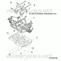 CHASSIS, MARCO PRINCIPAL AND SKID PLATES