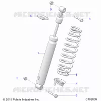 SUSPENSION, CHOQUE FRONTAL