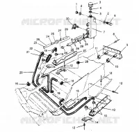 SISTEMA DE REFRIGERACIÓN  500 EFI 0952774, EFI SKS 0952574,   EFI SKS PT 0952974, and (4929052905B010)