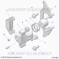 FRENO FRONTAL CALIPER
