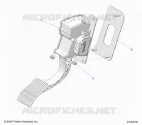 ELECTRICA, THROTTLE PEDAL