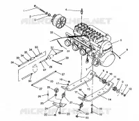 MONTAJE DEL MOTOR RXL/0930768 and RXL SKS/0930568 (4922992299025A)