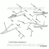 SUSPENSIÃ“N DELANTERA CONTROL ARMS