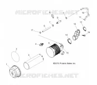 MOTOR, TOMA DE AIRE SYSTEM