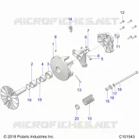 TREN, PRIMARY CLUTCH
