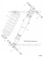 SUSPENSION TRASERA SHOCK MOUNTING