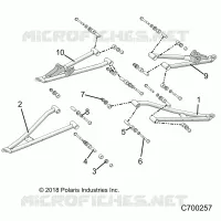 SUSPENSIÃ“N DELANTERA CONTROL ARMS