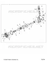 TREN, FRONT GEARCASE
