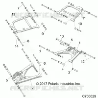 SUSPENSION TRASERA CONTROL ARMS