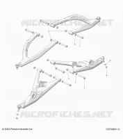 SUSPENSIÃ“N DELANTERA CONTROL ARMS MOUNTING