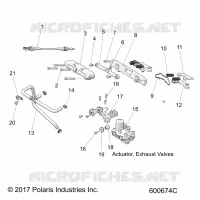 ENGINE, ESCAPE VALVE ASM.