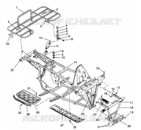 PARACHOQUES / TRANSPORTIN TRAIL BOSS W938527 (4924072407003A)