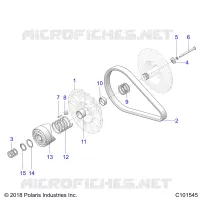 TREN, SECONDARY CLUTCH