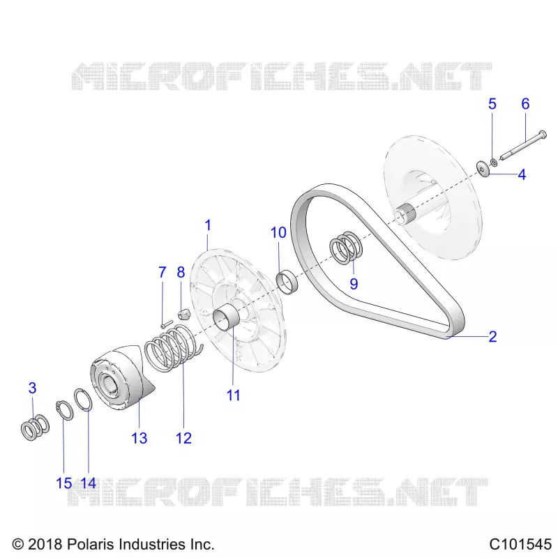 TREN, SECONDARY CLUTCH