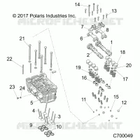 ENGINE, CULATA AND VALVES