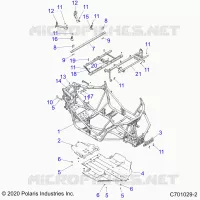 CHASSIS, MAIN FRAME AND ESQUÃD PLATE