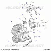 ENGINE, TOMA DE AIRE MANIFOLD